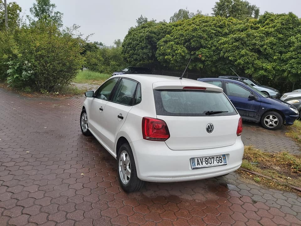 Zabezpieczony pojazd osobowy