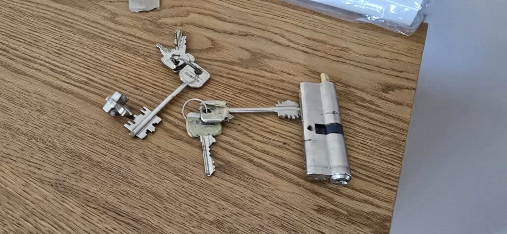 Zabezpieczone klucze i wkładki