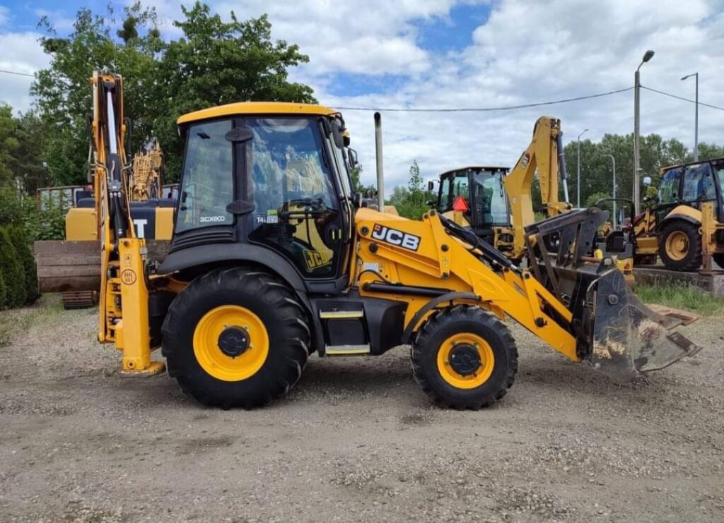 Koparko-ładowarka w sprawie odzyskania mienia