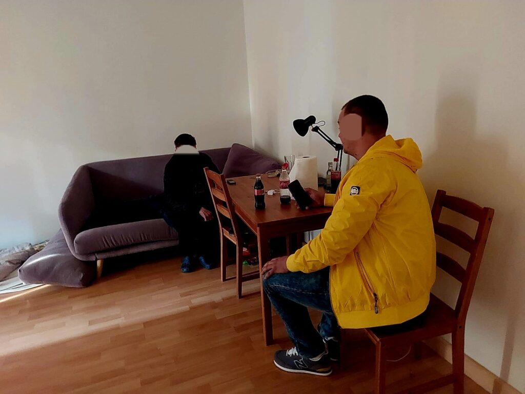 Rozmowa z klientem w lokalu